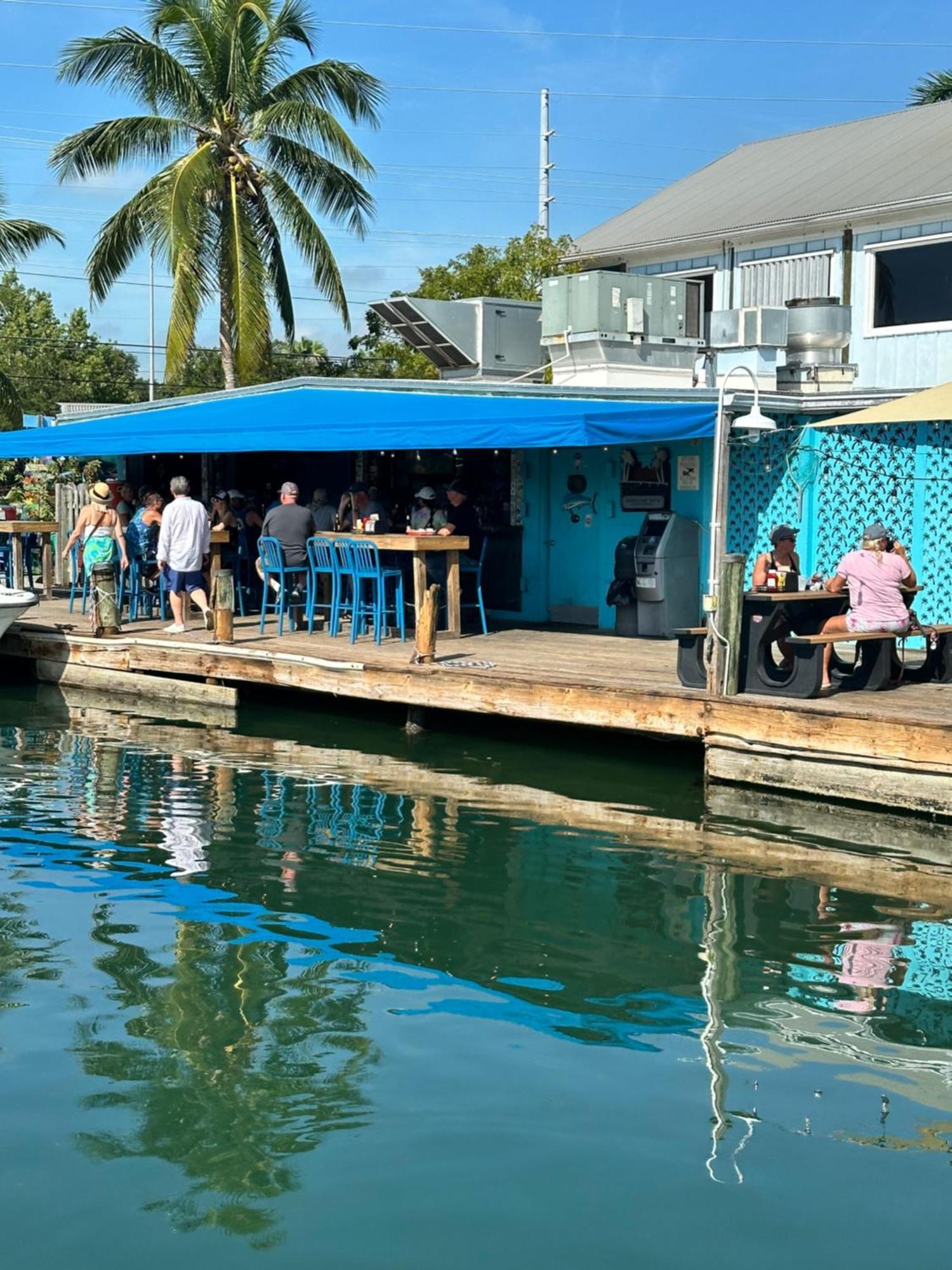 Aqua Lodges At Hurricane Hole Marina 斯托克岛 外观 照片